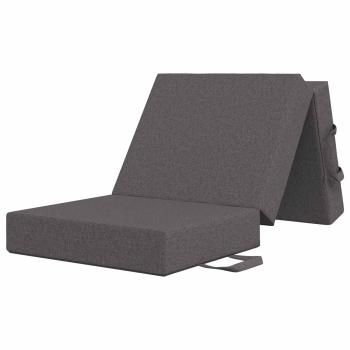 Klappsofa Bett 75 x 67 x 45 cm Hellgrau