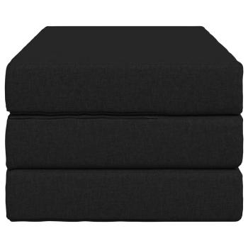 Klappsofa Bett 80 x 67 x 45 cm Schwarz
