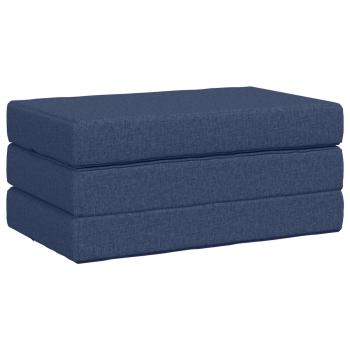 Klappsofa Bett 80 x 67 x 45 cm Blau