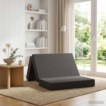 ARDEBO.de - Klappsofa Bett 90 x 67 x 45 cm Dunkelgrau