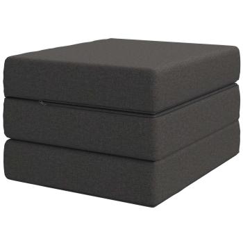 Klappsofa Bett 90 x 67 x 45 cm Dunkelgrau