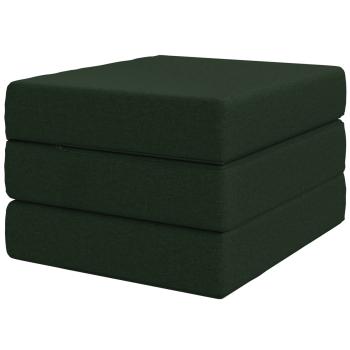 Klappsofa Bett 90 x 67 x 45 cm Dunkelgrün