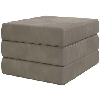 Klappsofa Bett 90 x 67 x 45 cm Hellgrau