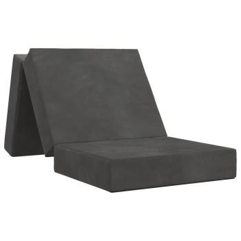 Klappsofa Bett 90 x 67 x 45 cm Dunkelgrau