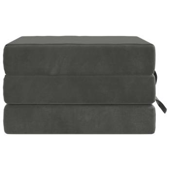 Klappsofa Bett 90 x 67 x 45 cm Dunkelgrau