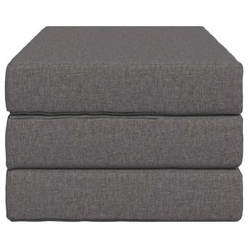 Klappsofa Bett 100 x 67 x 45 cm Hellgrau