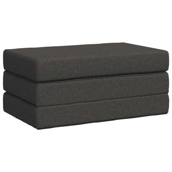 Klappsofa Bett 100 x 67 x 45 cm Dunkelgrau
