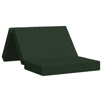 Klappsofa Bett 100 x 67 x 45 cm Dunkelgrün