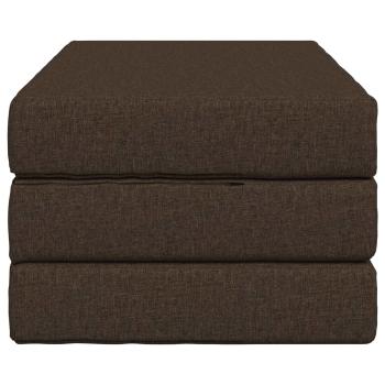 Klappsofa Bett 100 x 67 x 45 cm Taupe