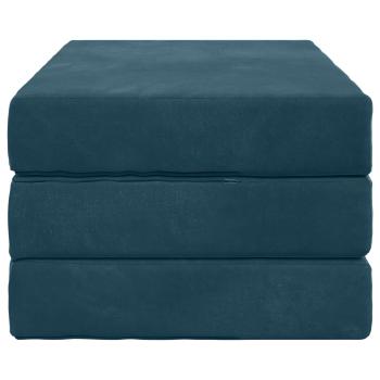 Klappsofa Bett 100 x 67 x 45 cm Blau