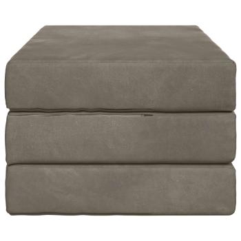Klappsofa Bett 100 x 67 x 45 cm Hellgrau