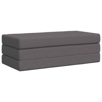 Klappsofa Bett 140 x 67 x 45 cm Hellgrau