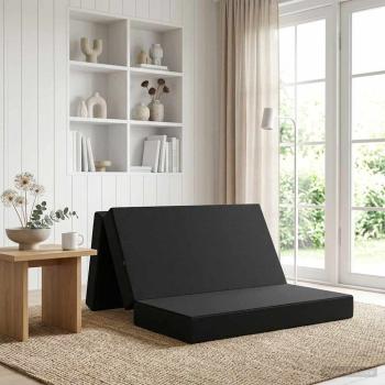 ARDEBO.de - Klappsofa Bett 140 x 67 x 45 cm Schwarz