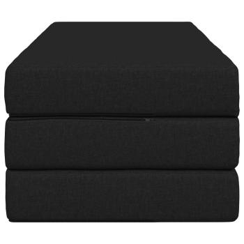 Klappsofa Bett 140 x 67 x 45 cm Schwarz
