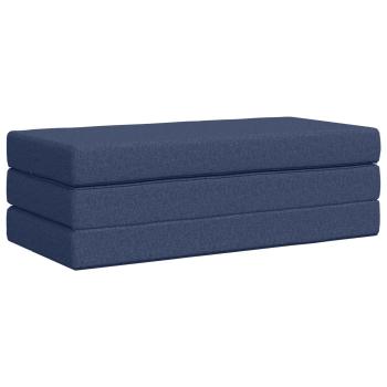 Klappsofa Bett 140 x 67 x 45 cm Blau