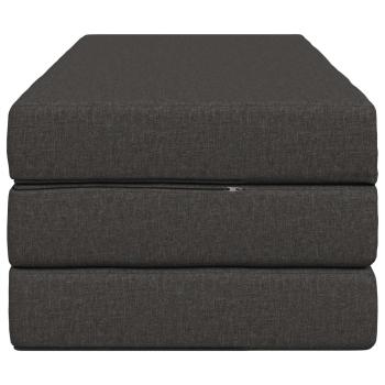 Klappsofa Bett 160 x 67 x 45 cm Dunkelgrau