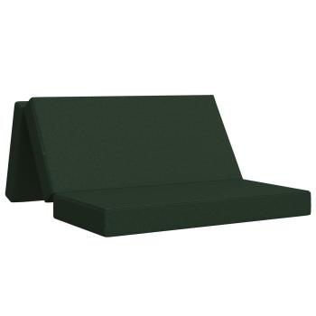 Klappsofa Bett 160 x 67 x 45 cm Dunkelgrün