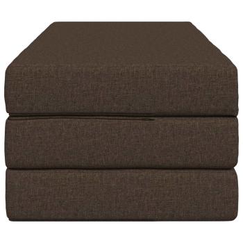 Klappsofa Bett 160 x 67 x 45 cm Taupe