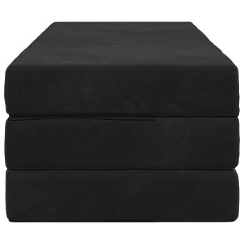 Klappsofa Bett 160 x 67 x 45 cm Schwarz