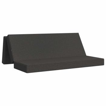Klappsofa Bett 180 x 67 x 45 cm Dunkelgrau