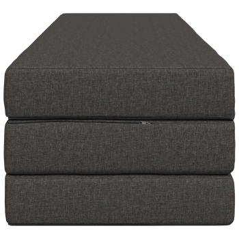 Klappsofa Bett 180 x 67 x 45 cm Dunkelgrau