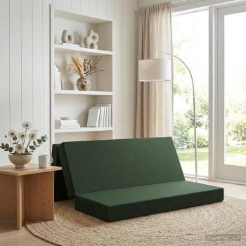 ARDEBO.de - Klappsofa Bett 180 x 67 x 45 cm Dunkelgrün