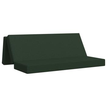 Klappsofa Bett 180 x 67 x 45 cm Dunkelgrün