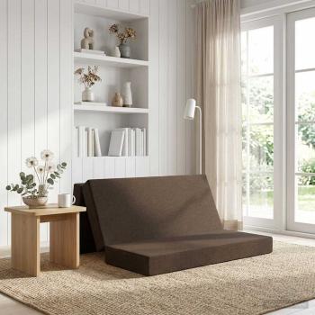 ARDEBO.de - Klappsofa Bett 180 x 67 x 45 cm Taupe