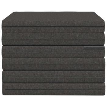 Klappsofa Bett 70 x 67 x 48 cm Dunkelgrau