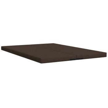 Klappsofa Bett 140 x 67 x 15 cm Taupe