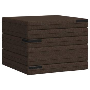 Klappsofa Bett 140 x 67 x 15 cm Taupe