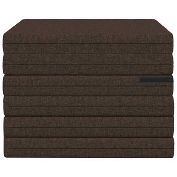 Klappsofa Bett 140 x 67 x 15 cm Taupe