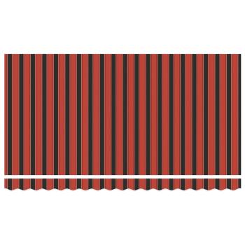 Einziehbare Markise Orange 350 x 200 cm Stoff