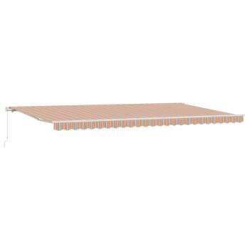 Ausziehbare Markise Mehrfarbig 600 x 300 cm