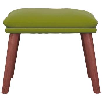 Fu?hocker Hellgr?n 45x29,5x35 cm Samt