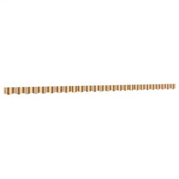 Markisenvolant Gelb und Grau Gestreift 600 cm