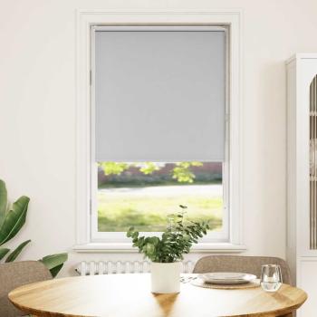 ARDEBO.de - Verdunkelungsrollo Hellgrau 65x130 cm Stoffbreite 60,7 cm