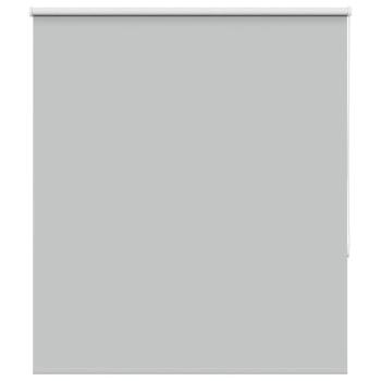 ARDEBO.de - Verdunkelungsrollo Hellgrau 130x130cm Stoffbreite 126,6cm