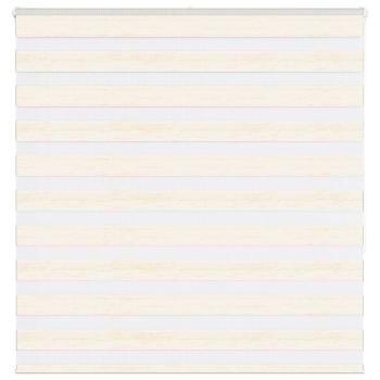ARDEBO.de - Doppelrollo Marmorbeige 150x150cm Stoffbreite 145,9 cm Polyester