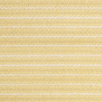 Balkon-Sichtschutz Beige 75x600 cm HDPE