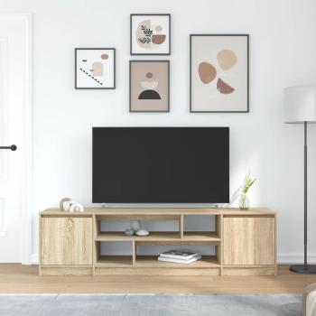 TV-Schrank Sonoma-Eiche 188,5x41x50 cm Holzwerkstoff