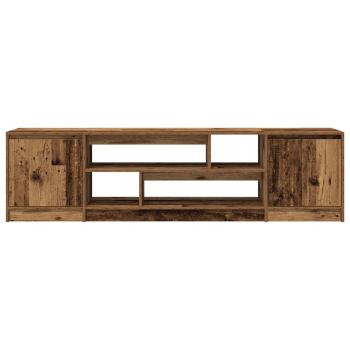 TV-Schrank Altholz-Optik 188,5x41x50 cm Holzwerkstoff