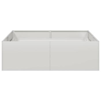 Pflanzkübel 100x100x30 cm Edelstahl