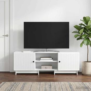 ARDEBO.de - TV-Schränk Weiß 150 x 31 x 50 cm Holzwerkstoff