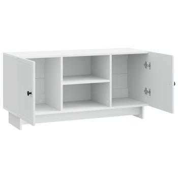 TV-Schränk 102 x 34,5 x 50 cm Weiß Holzwerkstoff