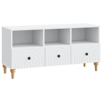 TV-Schränk Weiß 102 x 34,5 x 50 cm Holzwerkstoff