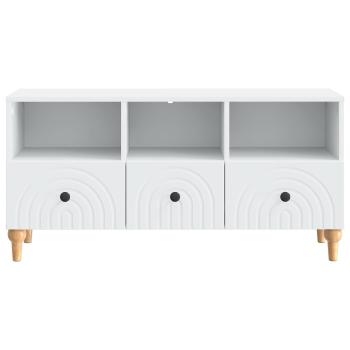 TV-Schränk Weiß 102 x 34,5 x 50 cm Holzwerkstoff