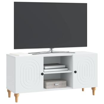 TV-Schränk Weiß 102 x 34,5 x 50 cm Holzwerkstoff