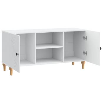TV-Schränk Weiß 102 x 34,5 x 50 cm Holzwerkstoff
