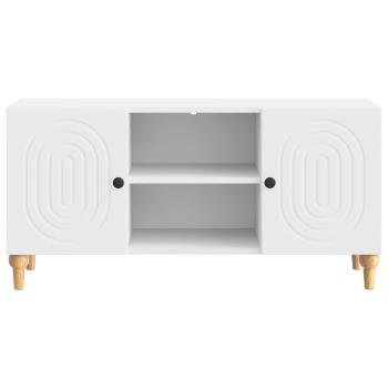 TV-Schränk Weiß 102 x 34,5 x 50 cm Holzwerkstoff